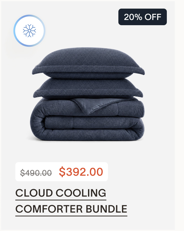 Cloud Cooling Comforter Bundle