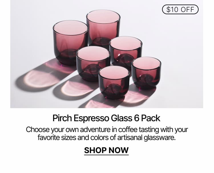 Pirch Espresso Glass 6 Pack