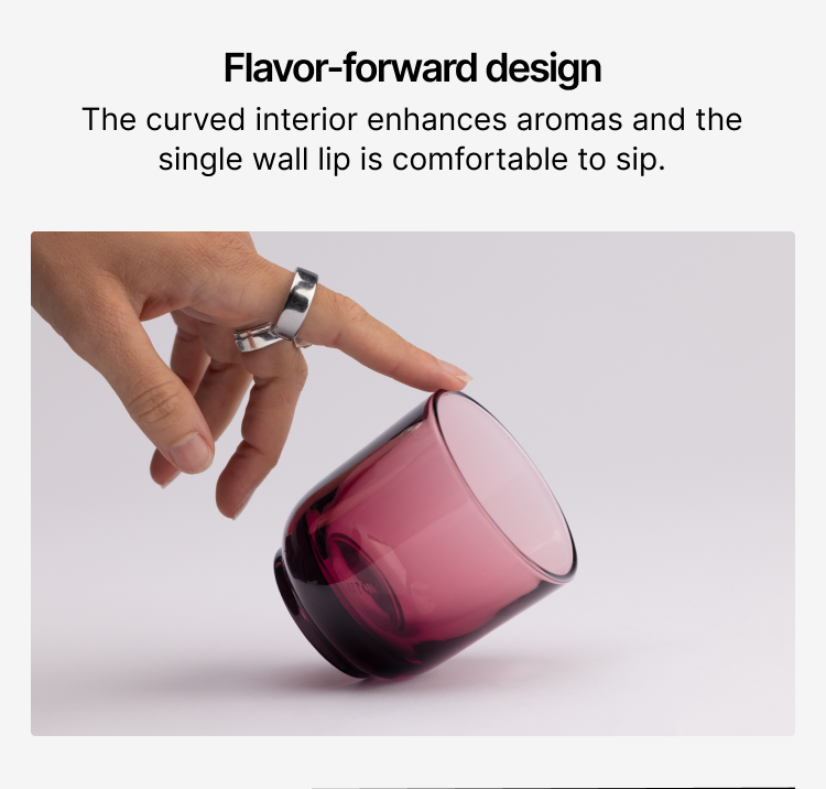 Flavor-forward design