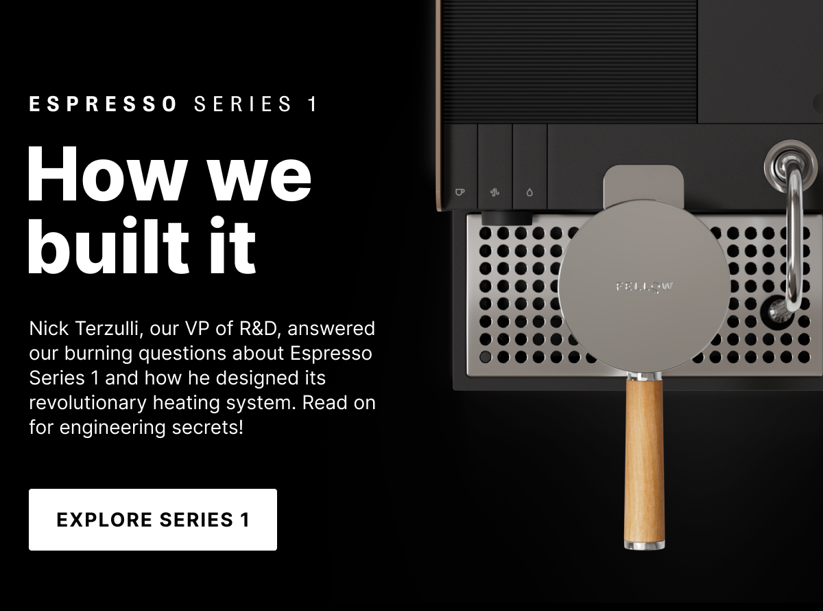 Espresso Series 1 How we Built It: Explore Series 1