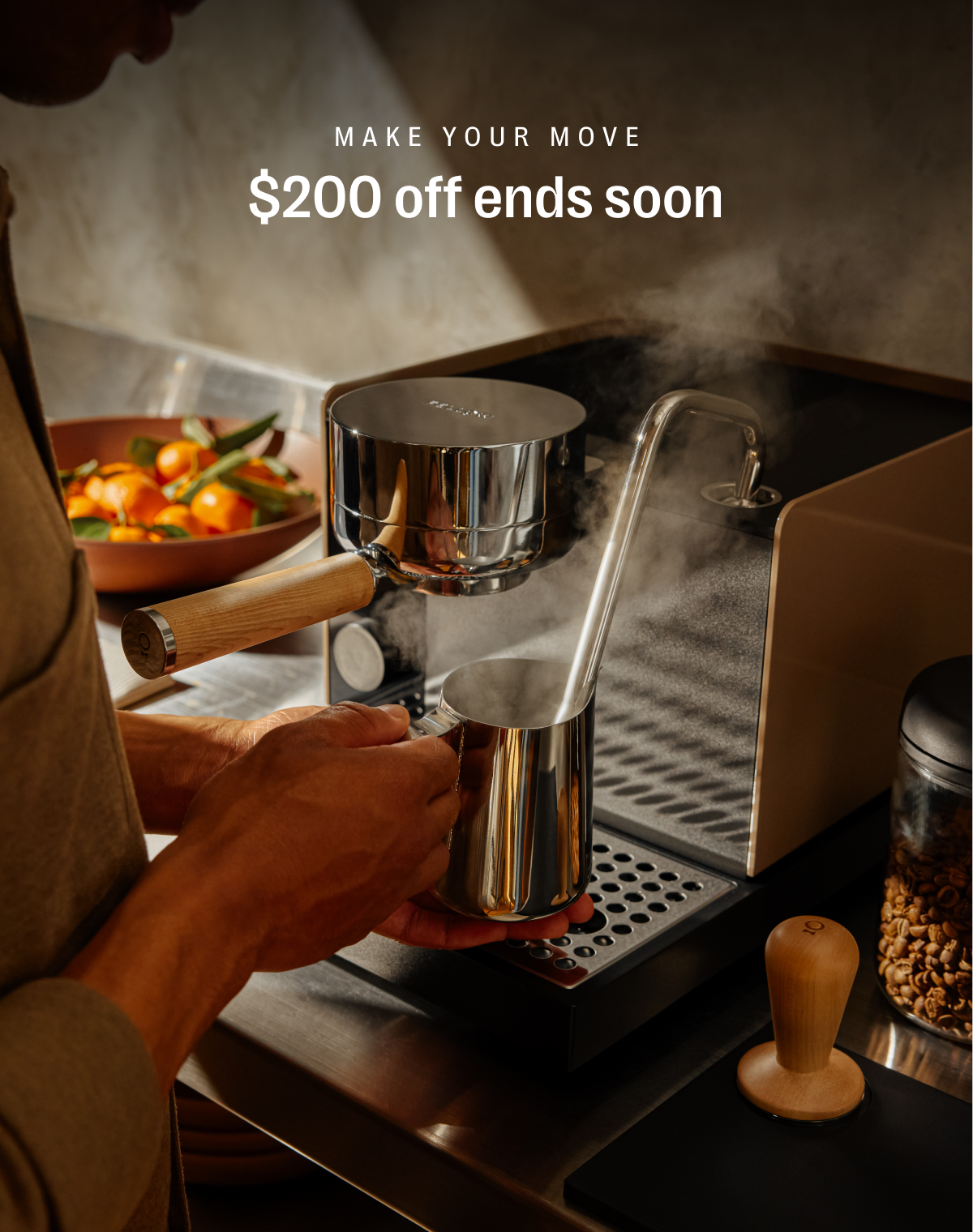 $200 off Espresso Series 1 ends soon!