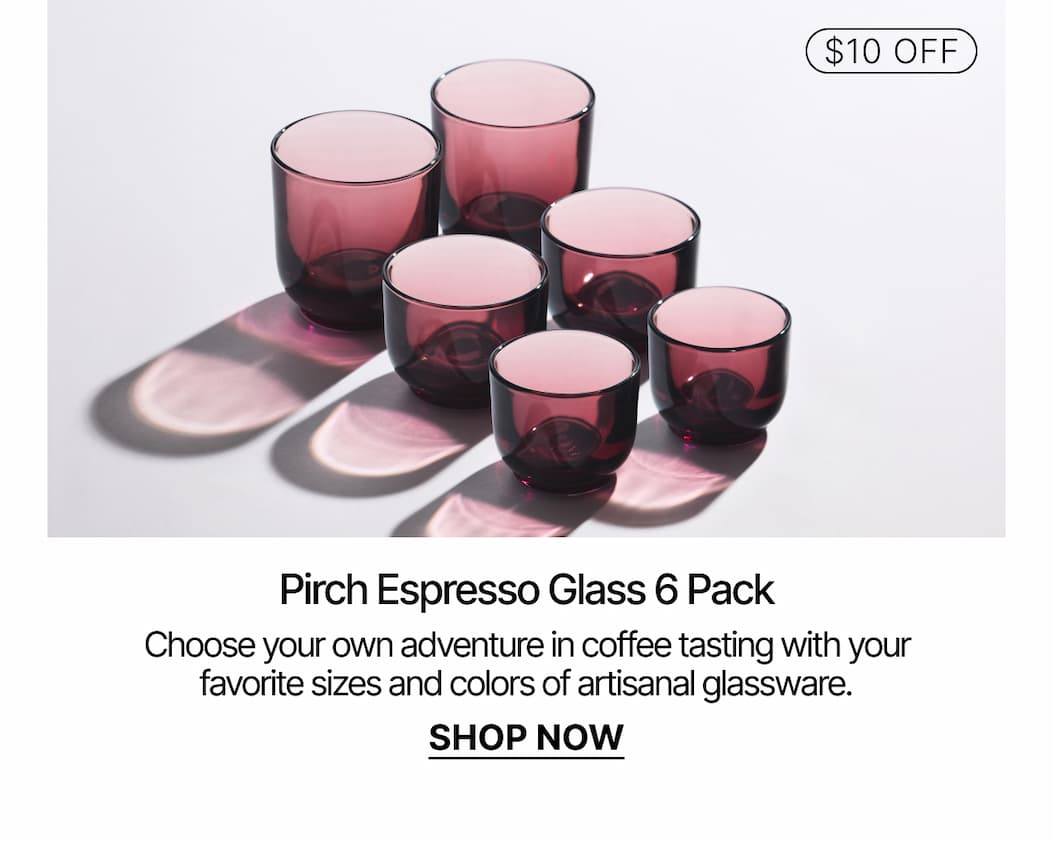 Pirch Espresso Glass 6 Pack