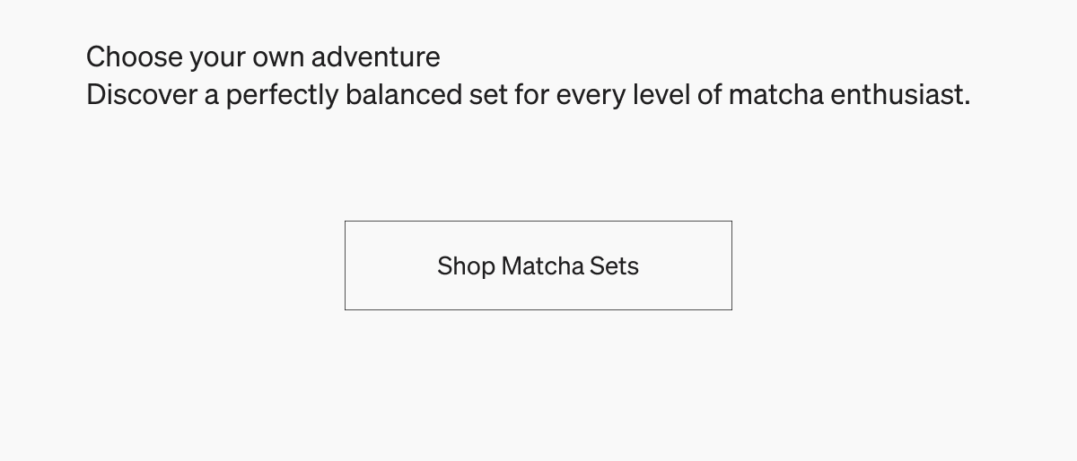 Shop Matcha Sets