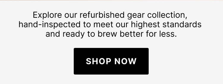 Explore our refurbished gear collection. Shop Now.