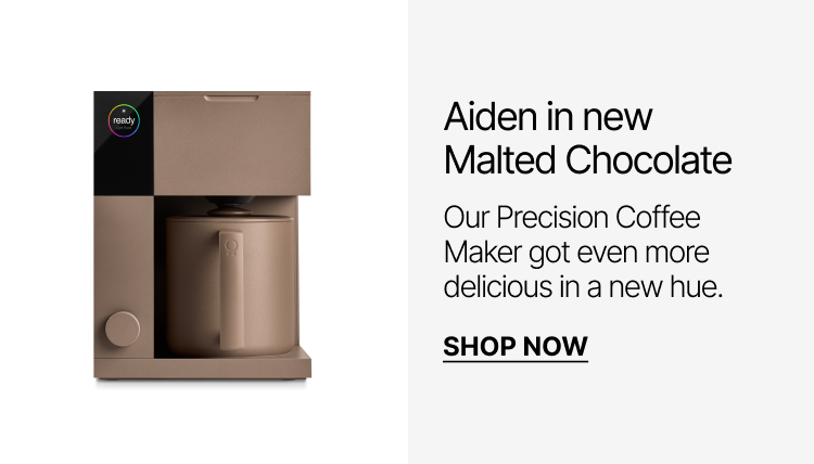 Aiden in new Malted Chocolate