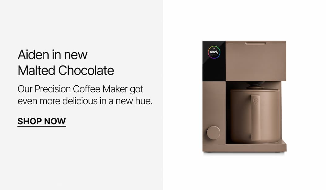 Aiden in new Malted Chocolate
