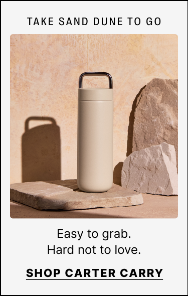 Take sand dune to go: easy to grab, hard not to love: shop carter carry