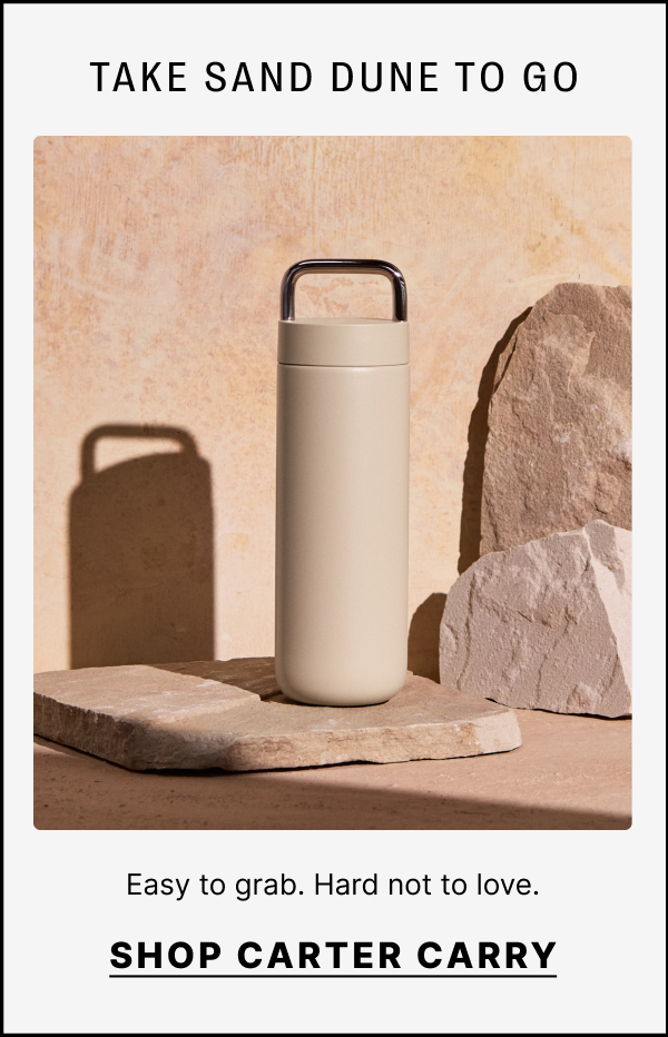 Take sand dune to go: easy to grab, hard not to love: shop carter carry