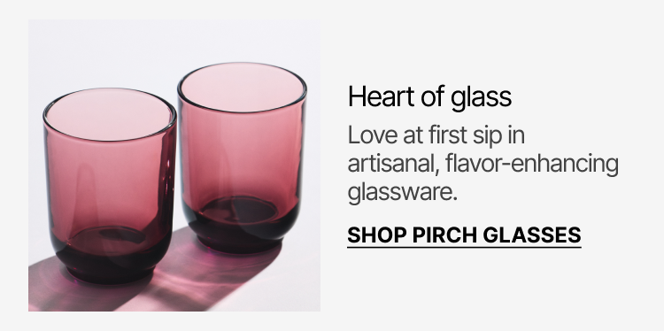Heart of glass - shop pirch glasses