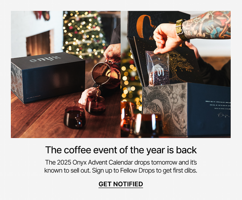 The 2025 Onyx Advent Calendar drops tomorrow and it's known to sell out. Sign up to get first dibs.