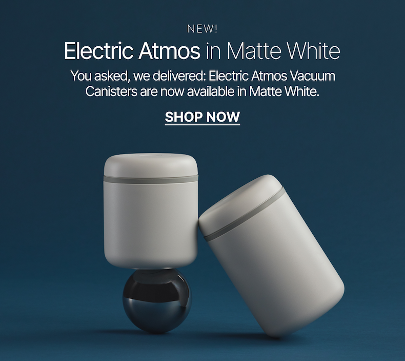 New! Electric Atmos in Matte White. Shop Now.