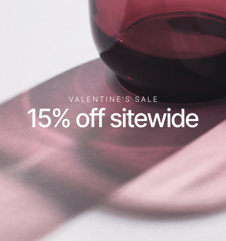 Valentine's Sale: 15% Off Sitewide