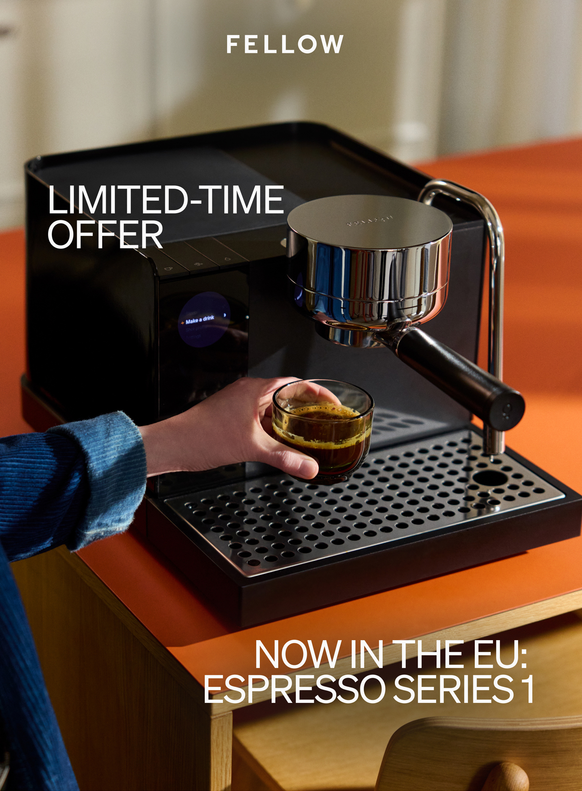Limited time offer - now in the EU: Espresso Series 1