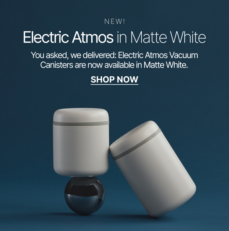 New! Electric Atmos in Matte White. Shop Now.