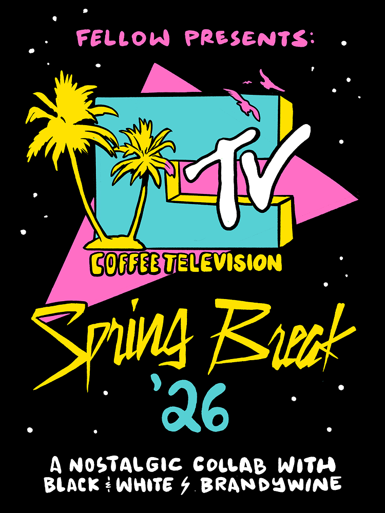 Fellow Presents: Spring Break '26. A nostalgic collab with Black & White Brandywine