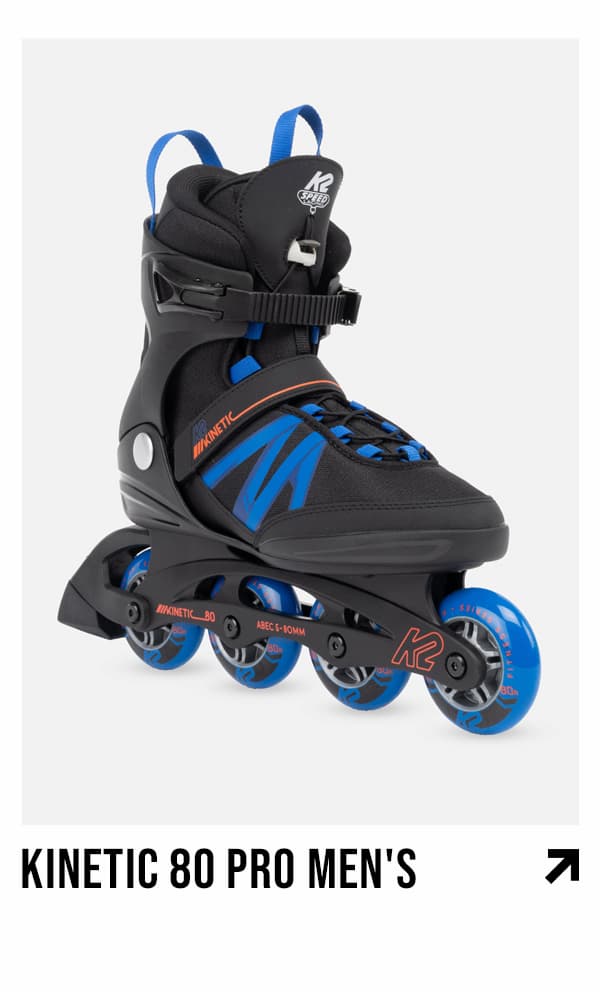 K2 Kinetic 80 Pro Men's Inline Skates 2026 The perfect skate to take you to the next level