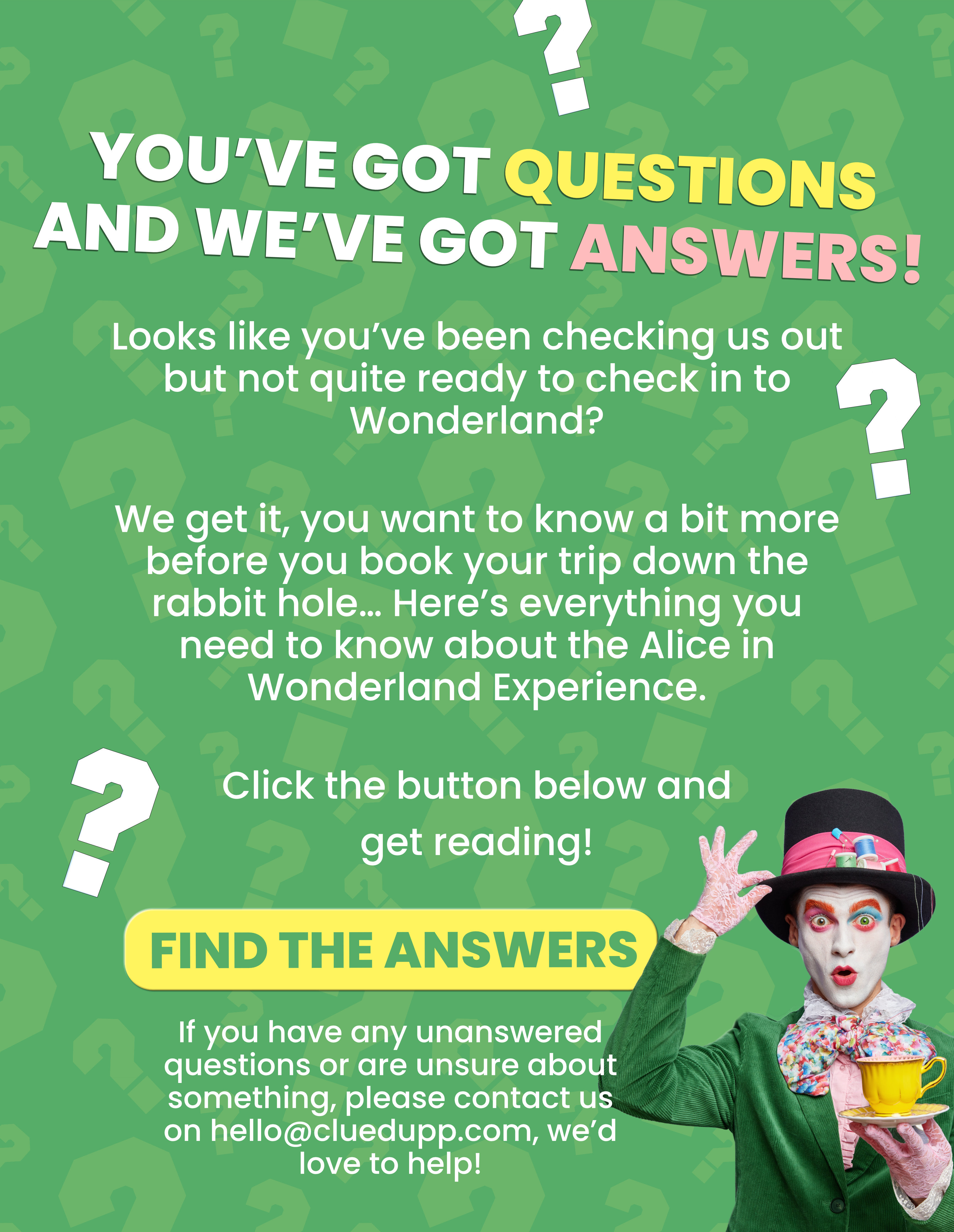 Wondering what it's all about? - CluedUpp Games