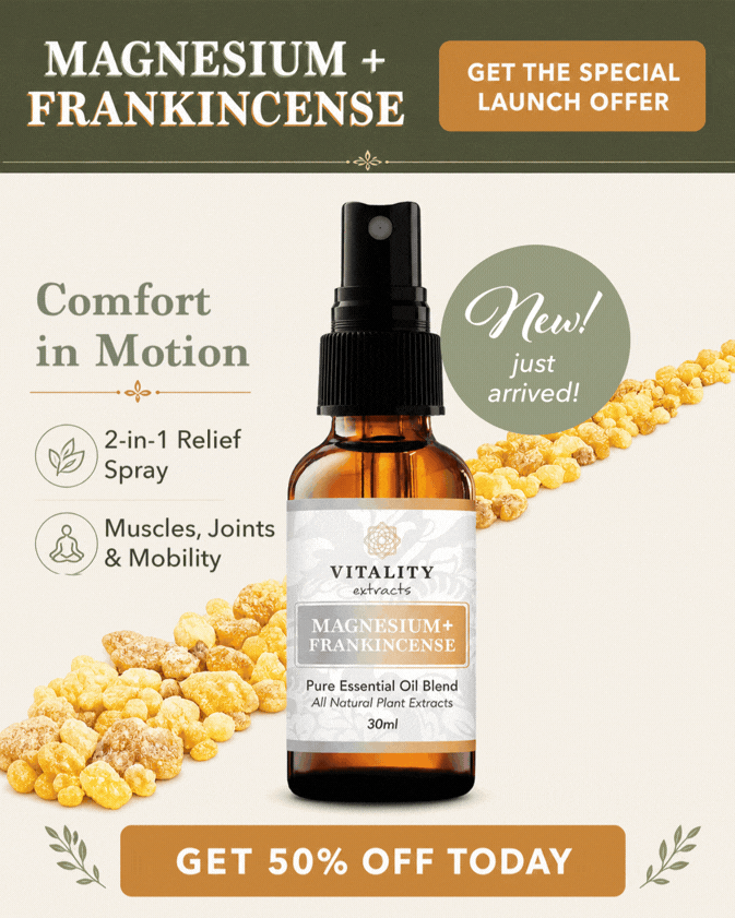 Magnesium + Frankincense 50% OFF Today