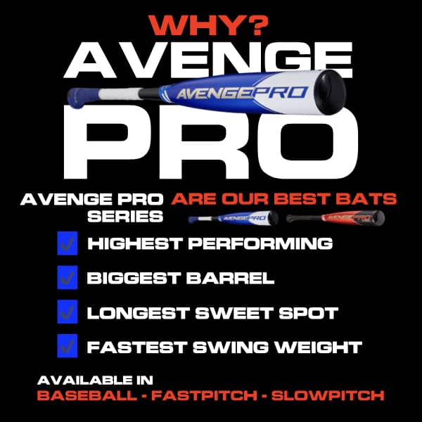 20 Off Avenge Pro Bats NOW! 🎁 Axe Bat