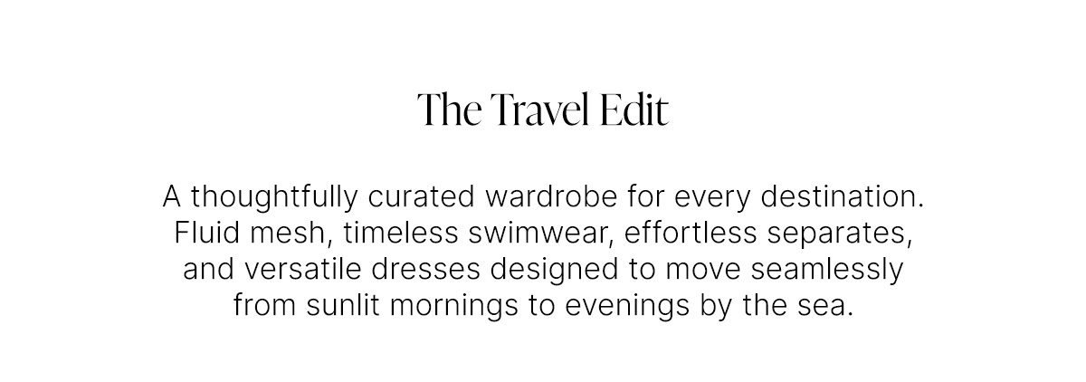 The Travel Edit