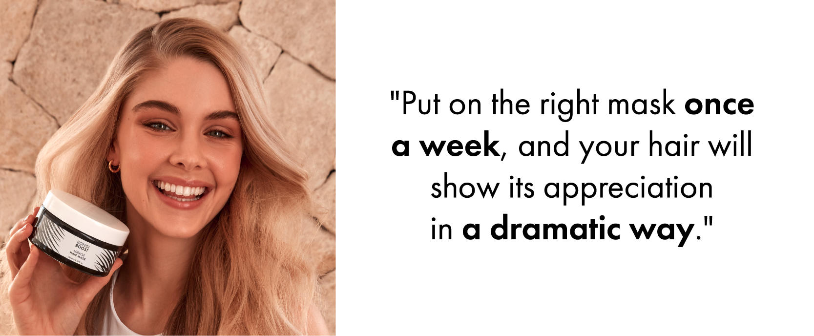 Find the hair mask that is right for you 🖤 Bondi Boost