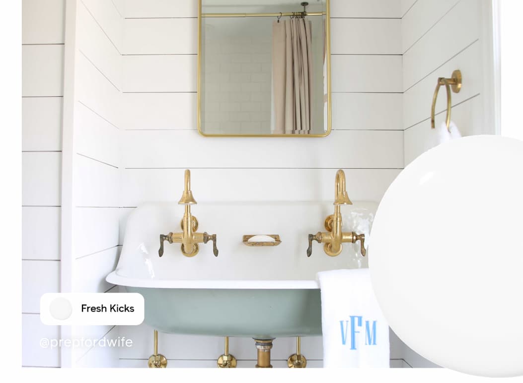 Bathroom featuring Fresh Kicks