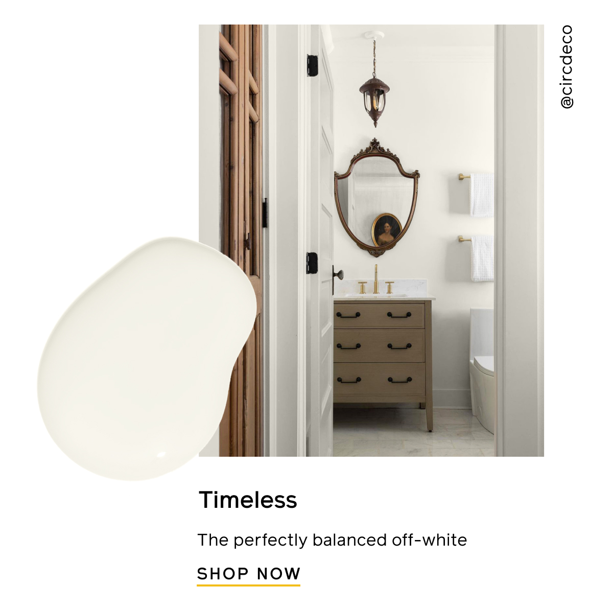 Timeless. The perfectly balanced off-white