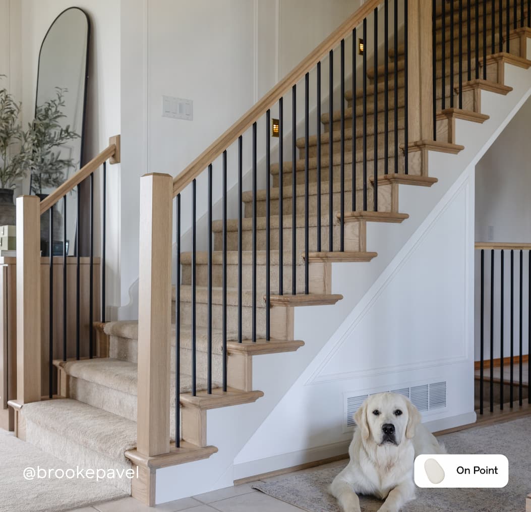 Staircase featuring On Point