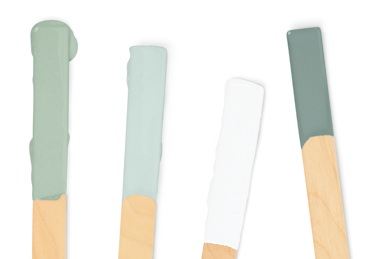 Gif of Clare paint color palettes