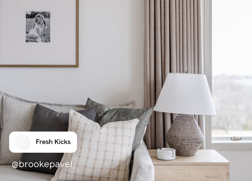 Living room featuring Fresh Kicks