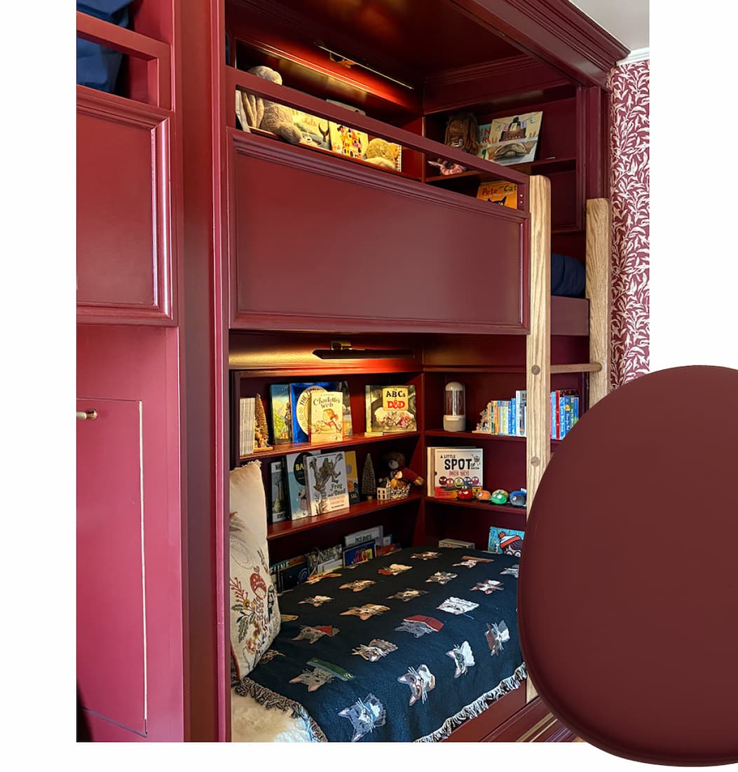 Kids bunk room featuring Vintage