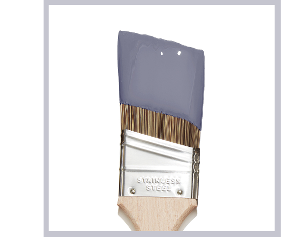 Cosmic Vibes: A medium, dusty purple paint color.