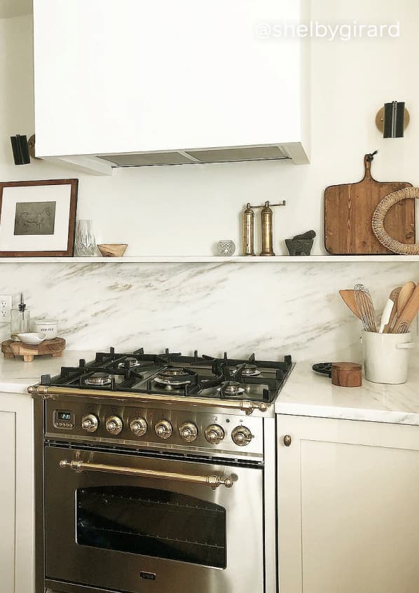 Kitchen cabinets featuring beige paint color No Filter