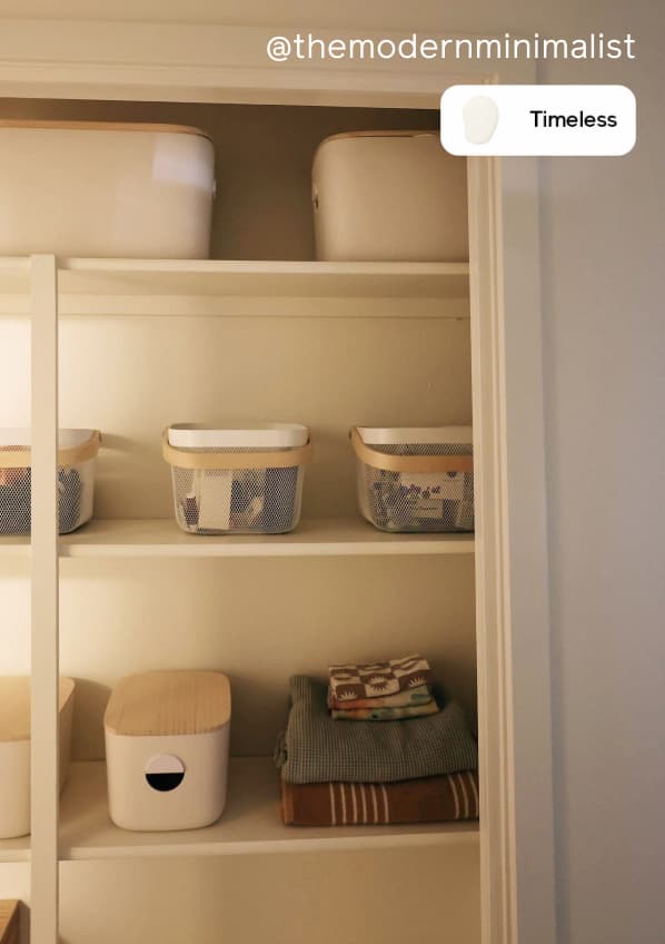 Closet featuring Timeless