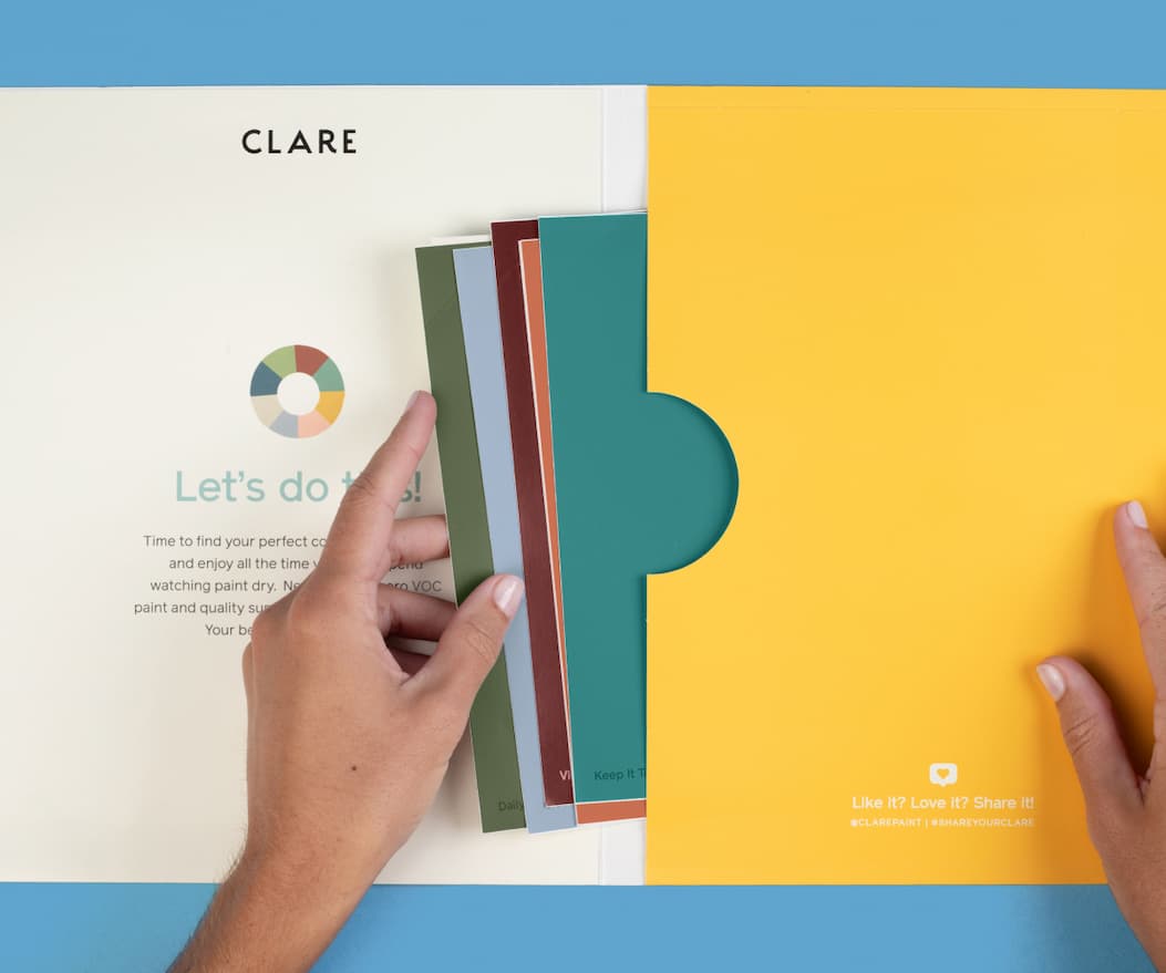 Clare Peel & Stick Swatches