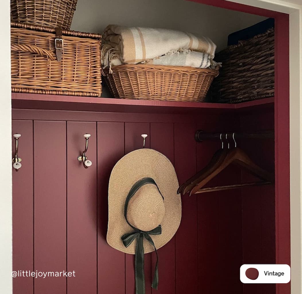 Closet featuring Vintage