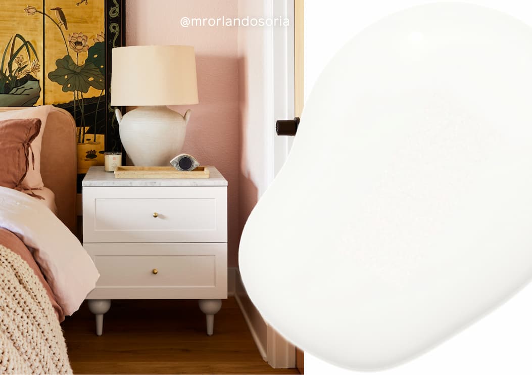 Nightstand painted in Whipped