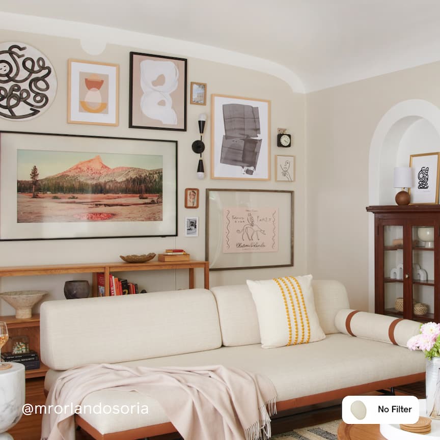 Living room featuring No Filter