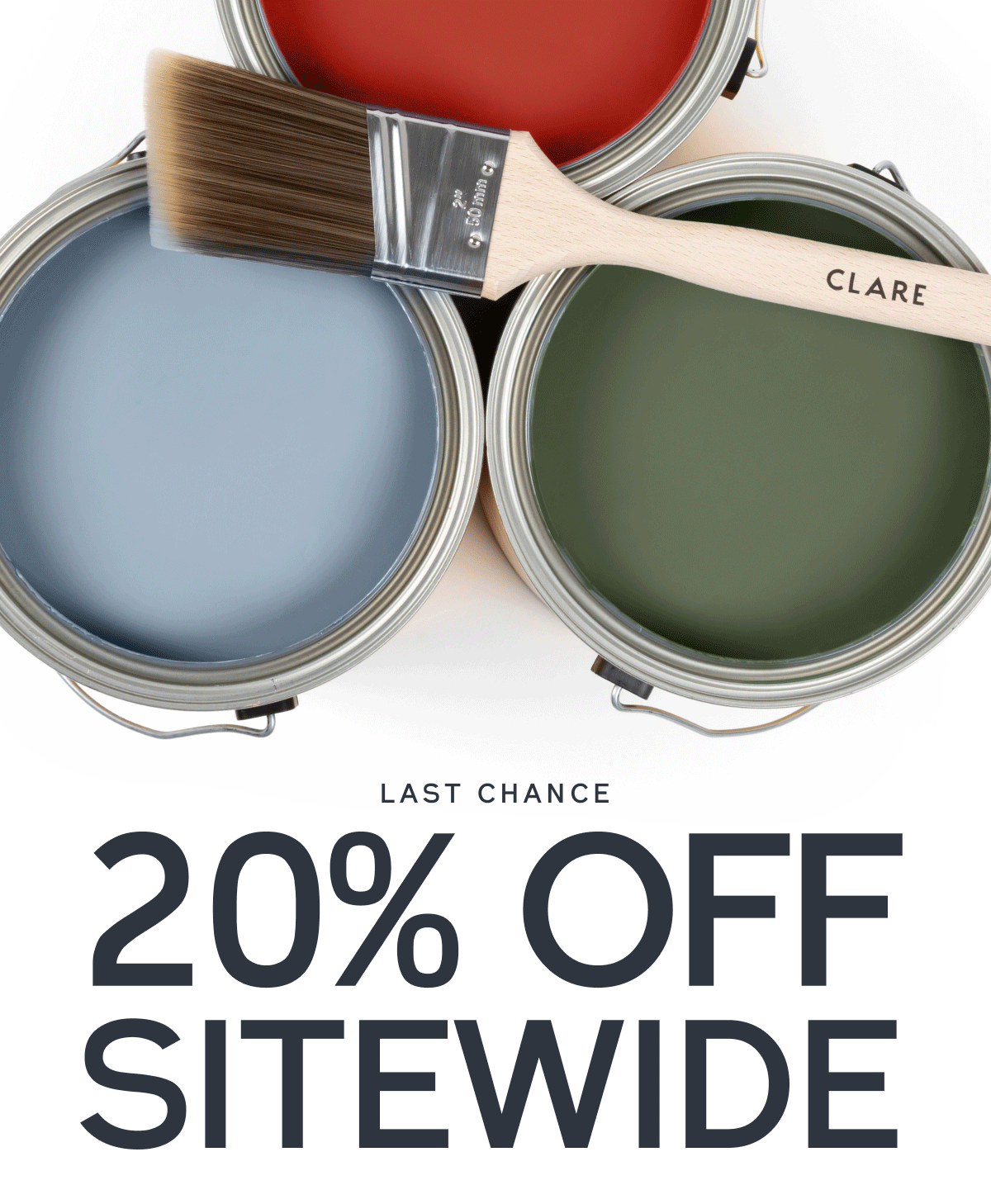 LAST CHANCE: 20% OFF SITEWIDE