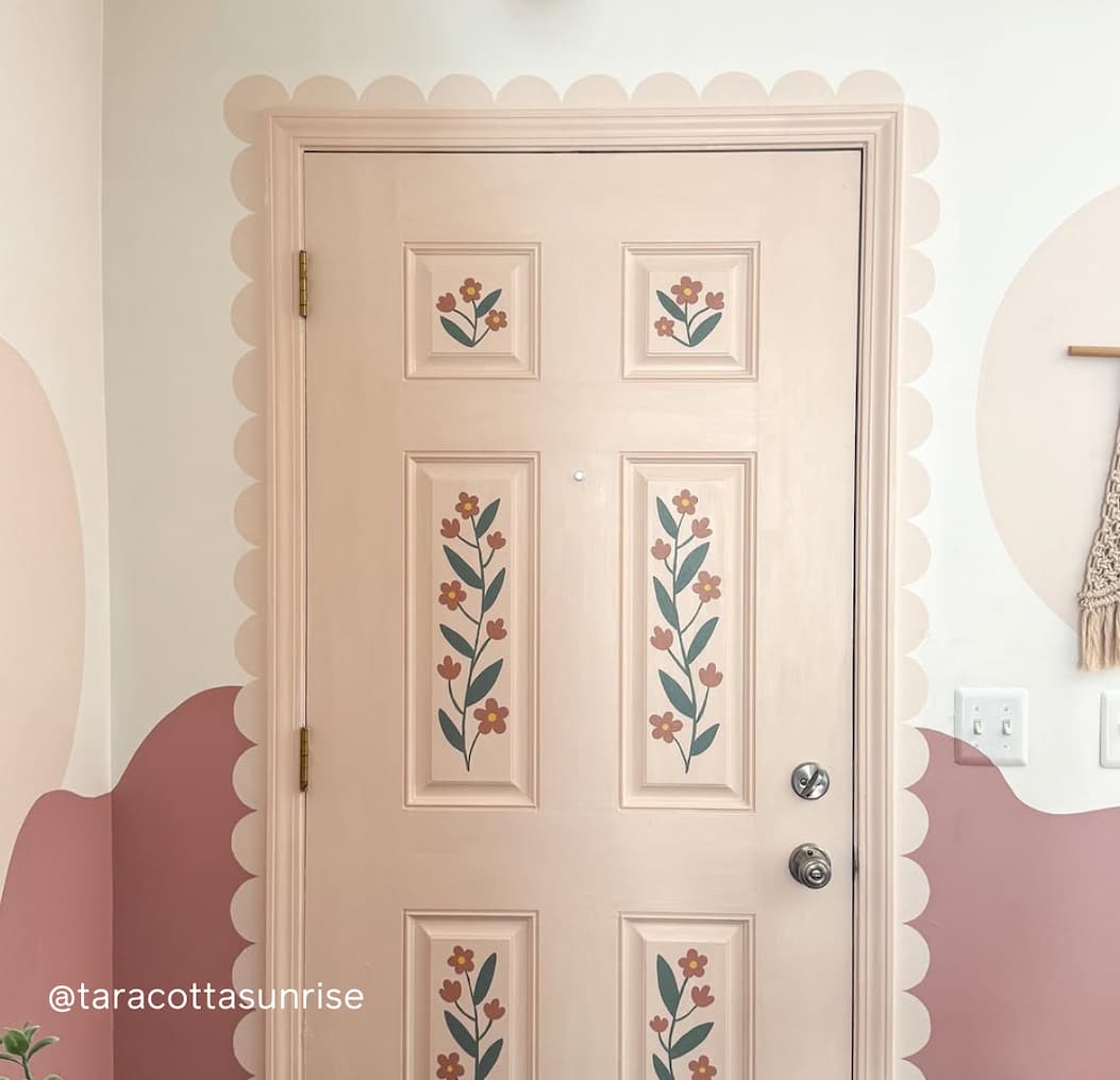 Interior door featuring Wing It Interior door featuring Wing It