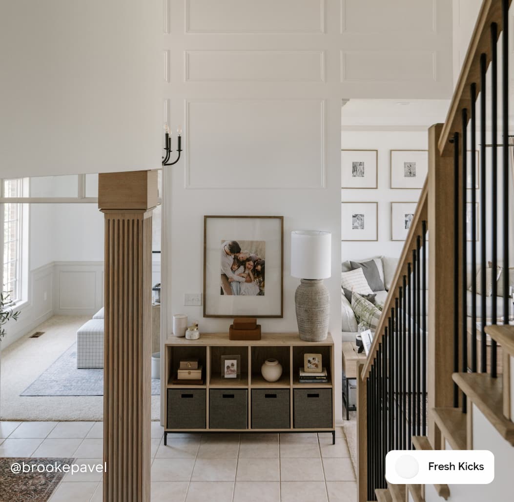 Entryway way featuring Fresh Kicks