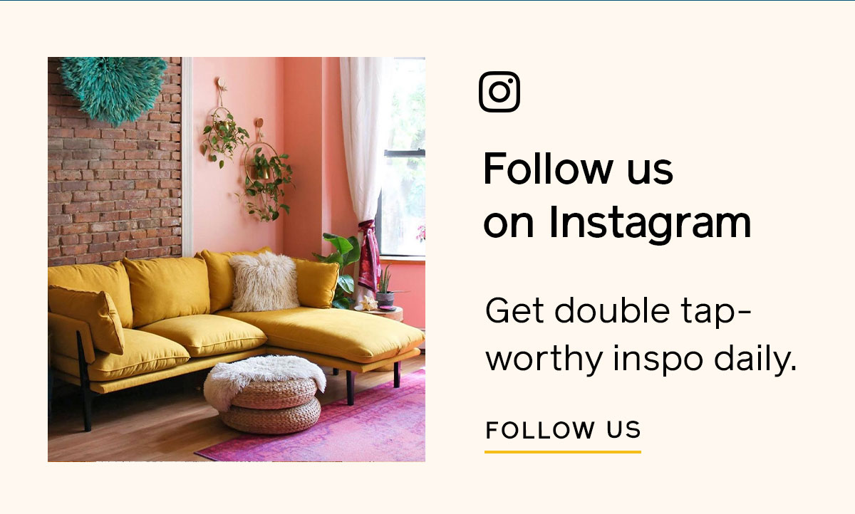 Follow us on Instagram