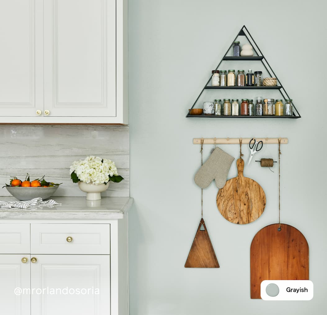 Kitchen featuring Grayish