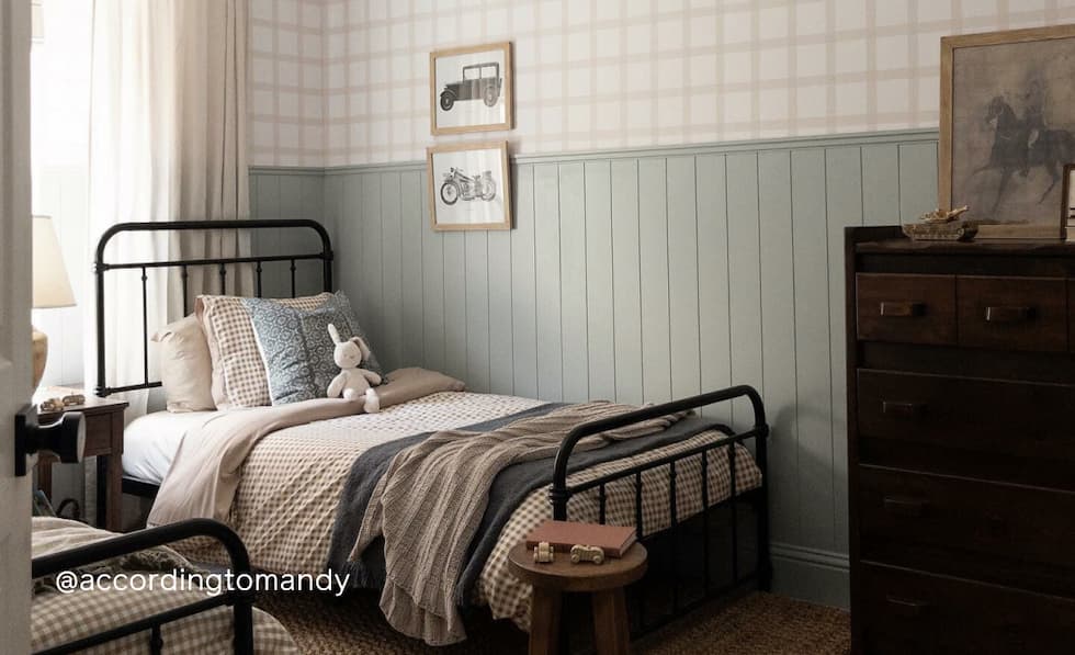 Kid's room painted in Motor City