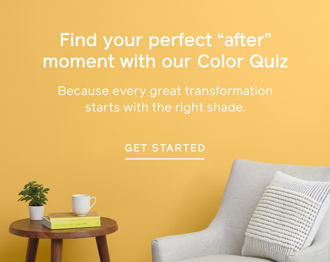 Find your perfect "after" moment with our Color Quiz. Because every great transformation starts with the right shade. GET STARTED