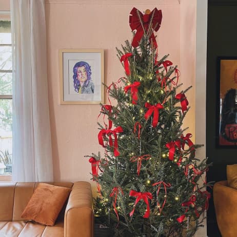 Interior vignette featuring paint color Baby Soft