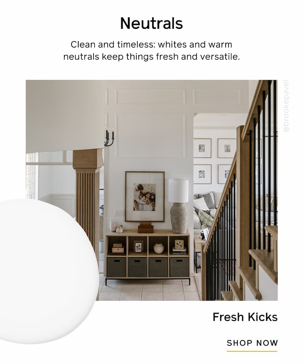 Neutrals. Clean and timeless: whites & warm neutrals keep things fresh and versatile. Fresh Kicks SHOP NOW
