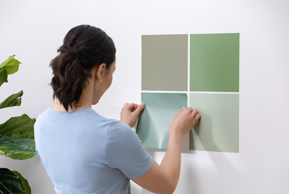 Peel-and-Stick Swatches