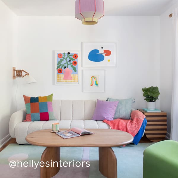 Living room featuring Fresh Kicks