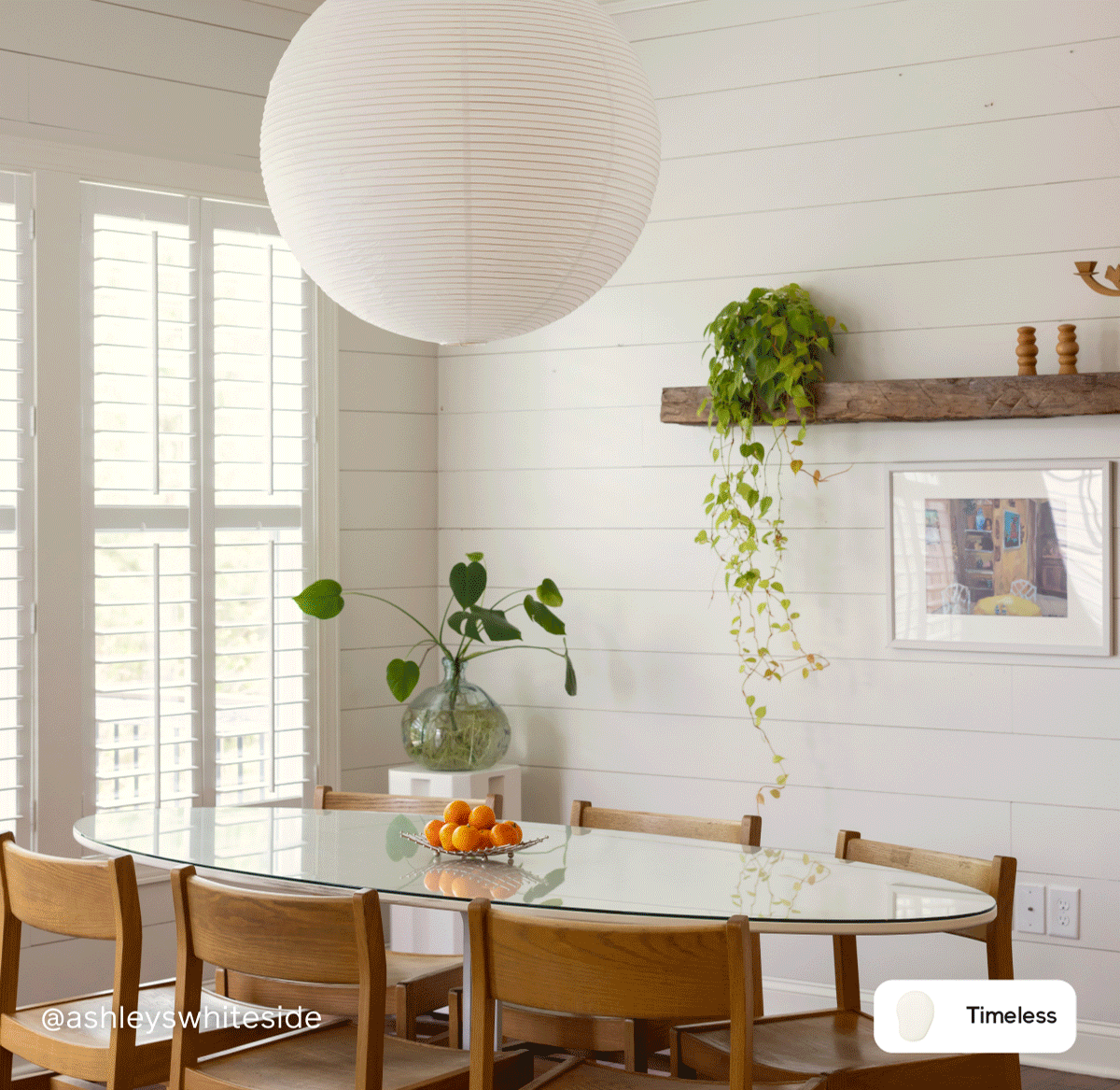 Gif of Clare painted spaces featuring Timeless, Whipped and Fresh Kicks